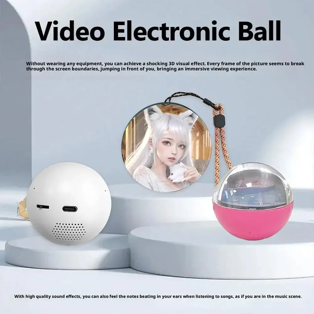 Crystal Ball Memory Lamp – Personalized Glowing Keepsake Light ✨