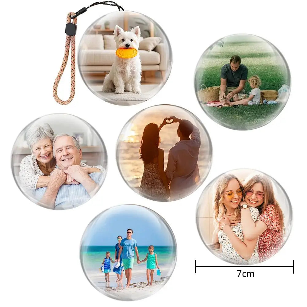 Crystal Ball Memory Lamp – Personalized Glowing Keepsake Light ✨