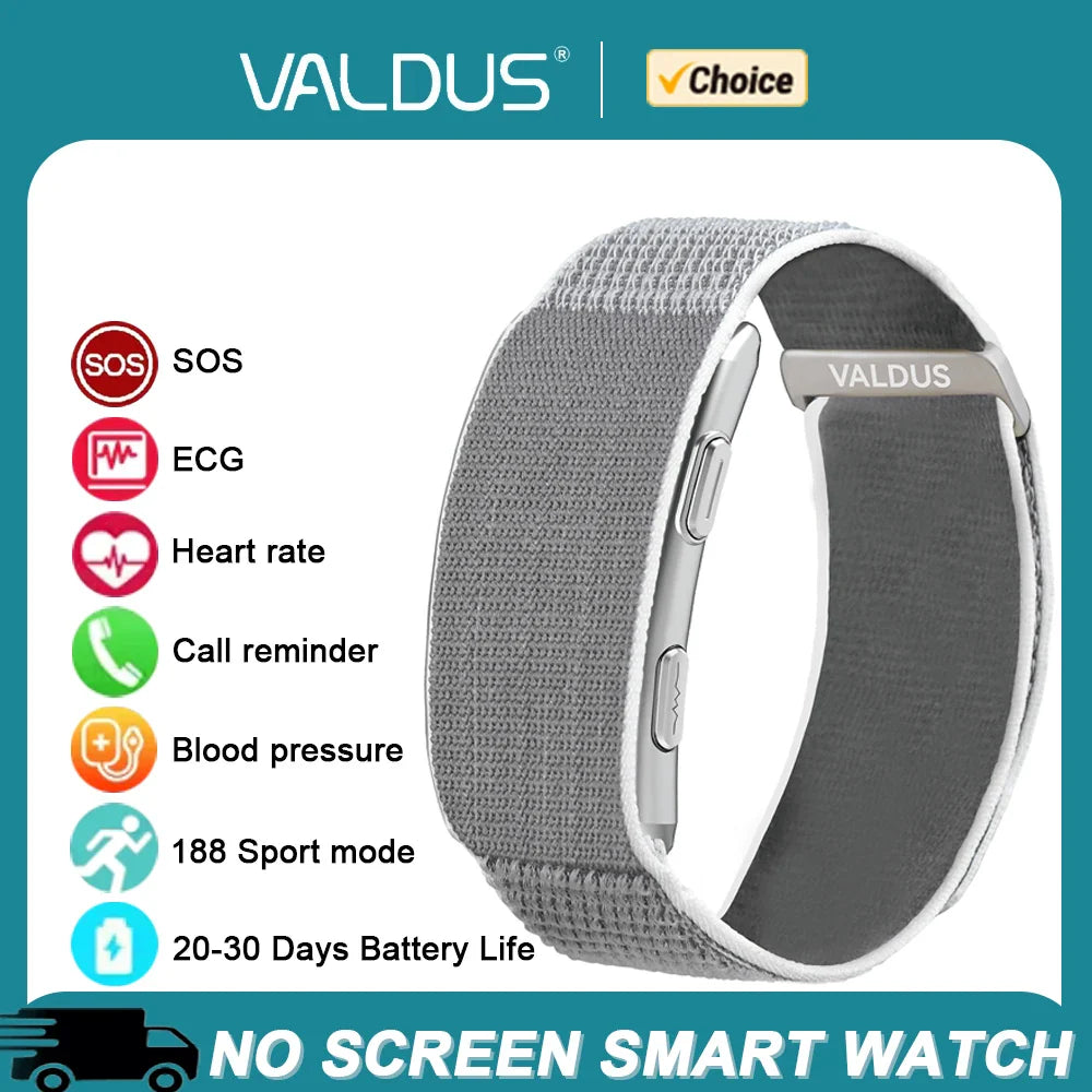 Valdus ECG Smart Bracelet – Advanced Health & Fitness Tracking Watch ⌚✨